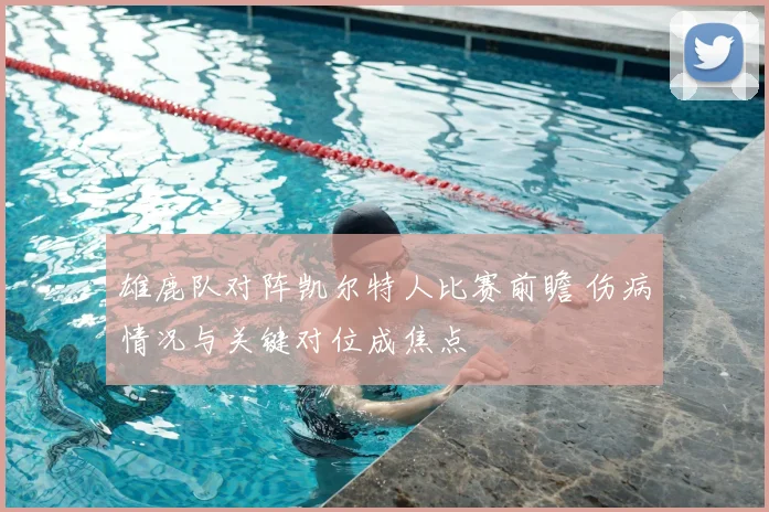 雄鹿队对阵凯尔特人比赛前瞻 伤病情况与关键对位成焦点