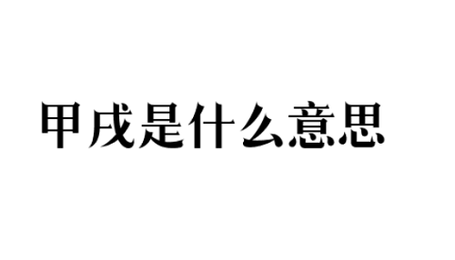 （李向东）甲戌是什么意思的解析，你了解多少？