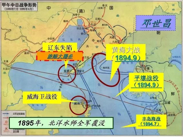 （课程讲解）甲午中日战争的主要战役